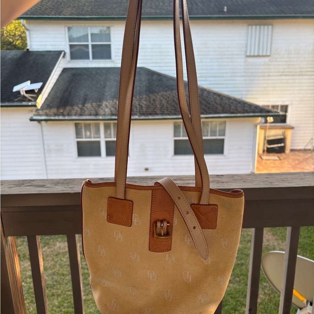 Dooney & Bourke Tan Shoulder Bag - Picture 3 of 3